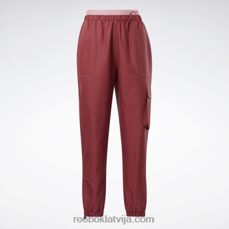 cardi b bikses sievietes 0T464935 Reebok triatlons sarkans
