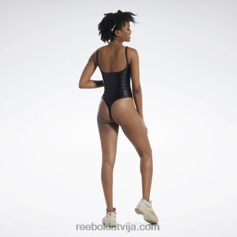 cardi b bodijs sievietes 0T464668 Reebok melns