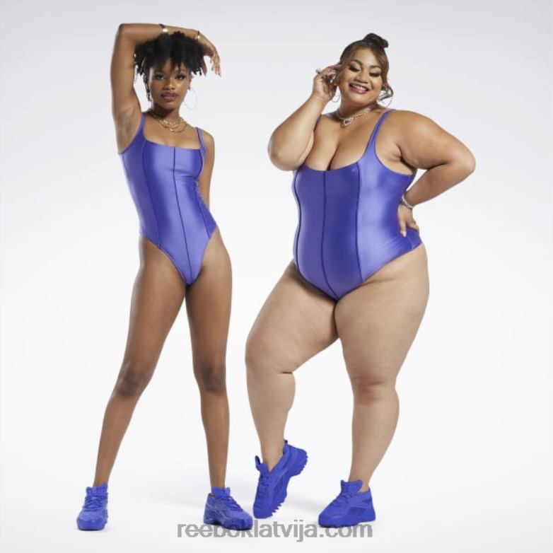 cardi b bodijs sievietes 0T464739 Reebok violeta noskaņa