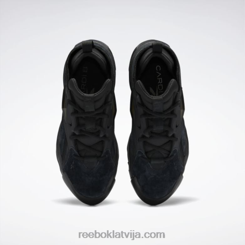 cardi b club c v2 sieviešu apavi0T464780 Reebok kodols melns