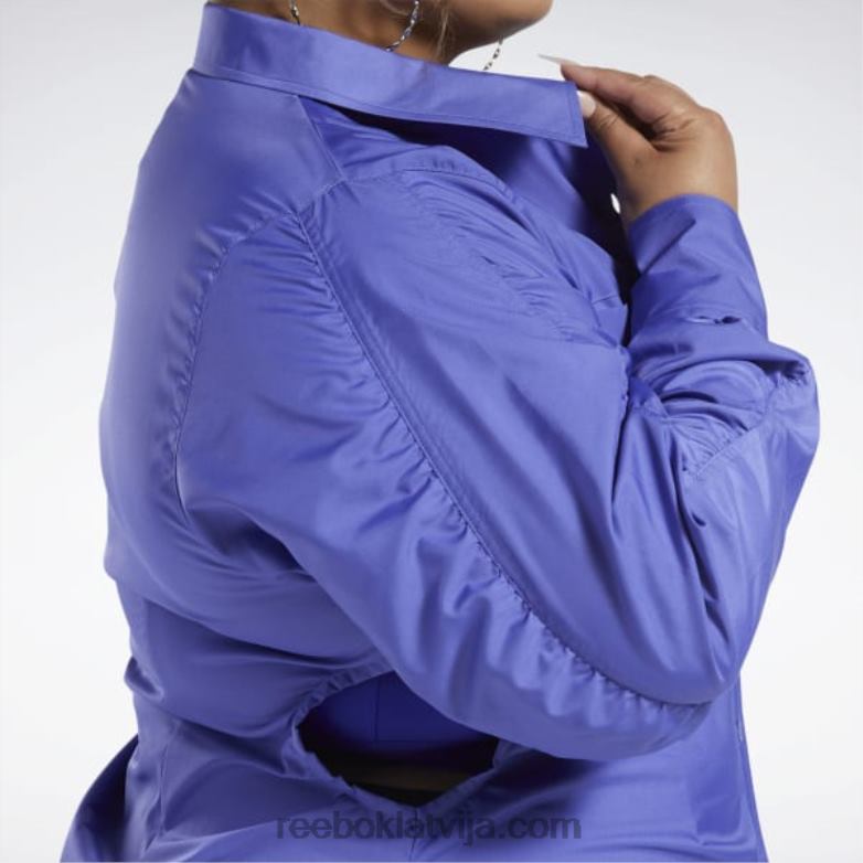 cardi b top (plus izmērs) sievietes 0T464361 Reebok violeta noskaņa