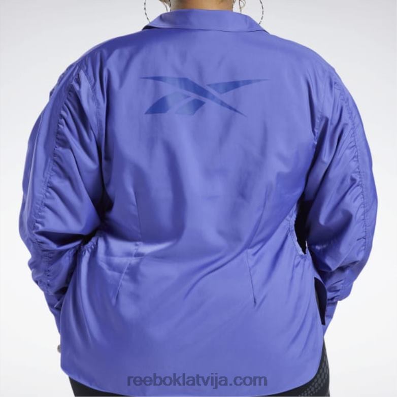 cardi b top (plus izmērs) sievietes 0T464361 Reebok violeta noskaņa