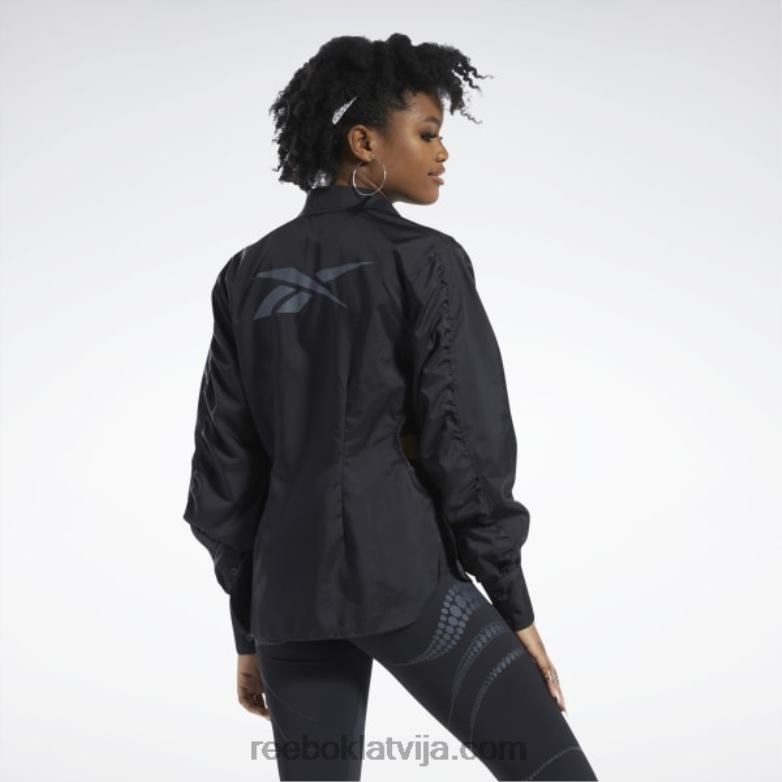 cardi b top sievietes 0T464342 Reebok melns