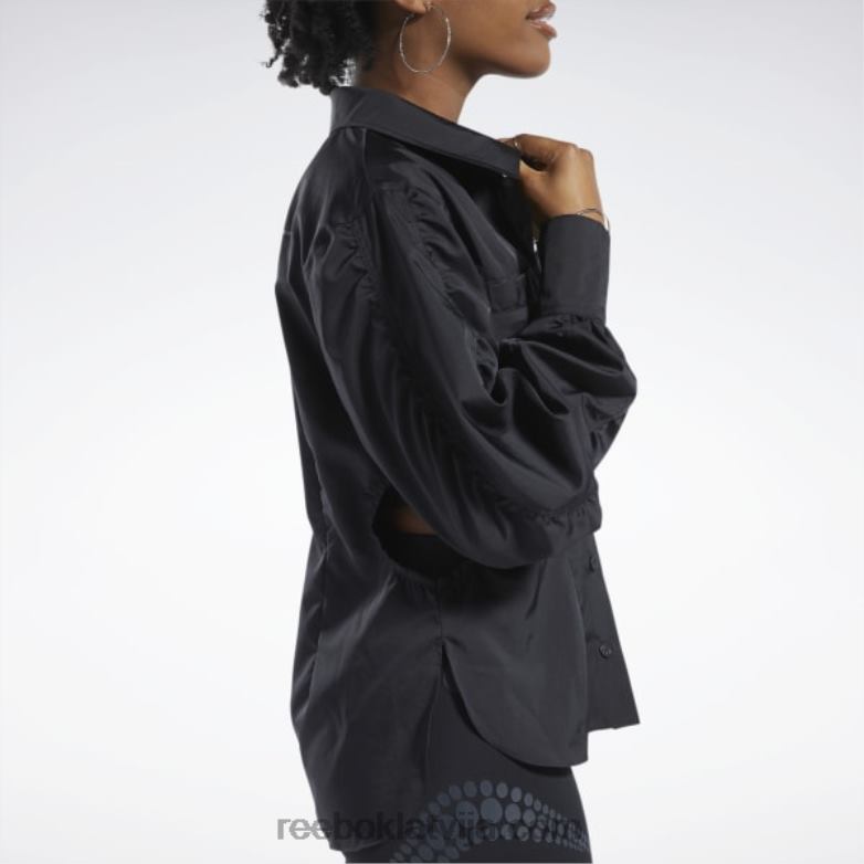 cardi b top sievietes 0T464342 Reebok melns