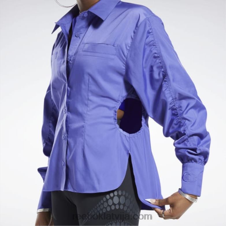 cardi b top sievietes 0T464457 Reebok violeta noskaņa