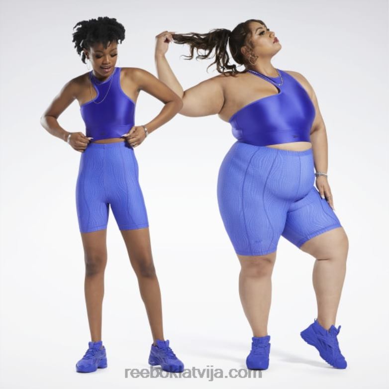 cardi b viena pleca crop tank top sievietes 0T464431 Reebok ultima violeta