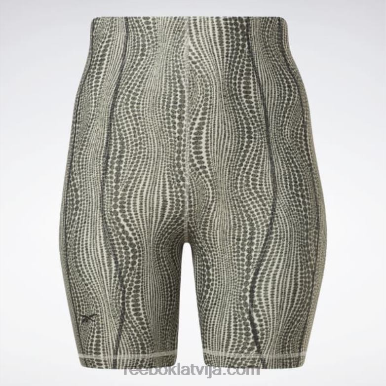 cardi b šorti ar augstu jostasvietu (plus izmēra) sievietes 0T464568 Reebok moderns bēšs