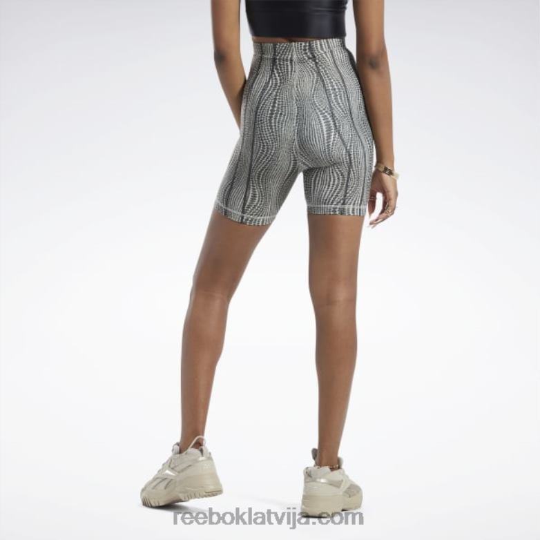 cardi b šorti ar augstu vidukli sievietes 0T464719 Reebok moderns bēšs