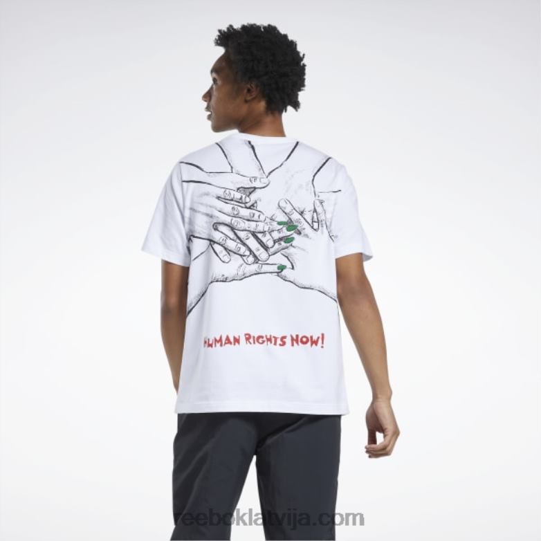 cilvēktiesības tagad t-krekls0T464859 Reebok balts