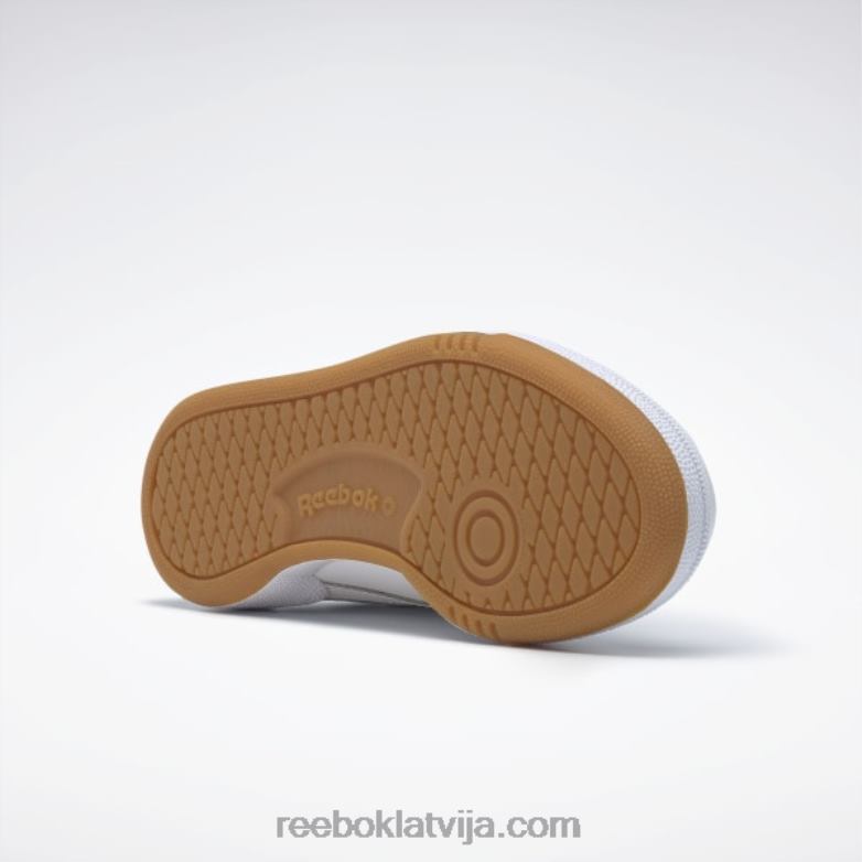 club c 85 apavi sievietes 0T46457 Reebok balts/gaiši pelēks/gumija