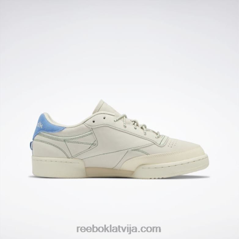 club c 85 apavi0T464326 Reebok krīts/alabastrs/glenzaļš