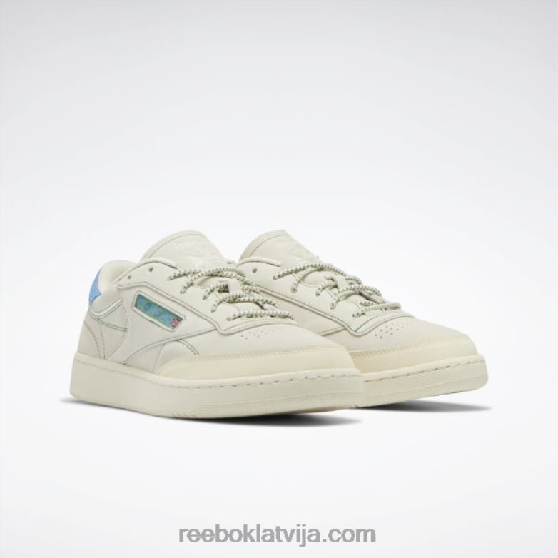 club c 85 apavi0T464326 Reebok krīts/alabastrs/glenzaļš