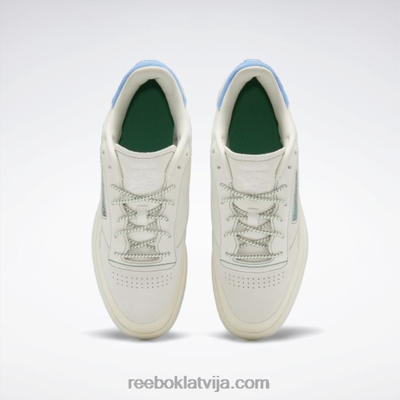 club c 85 apavi0T464326 Reebok krīts/alabastrs/glenzaļš