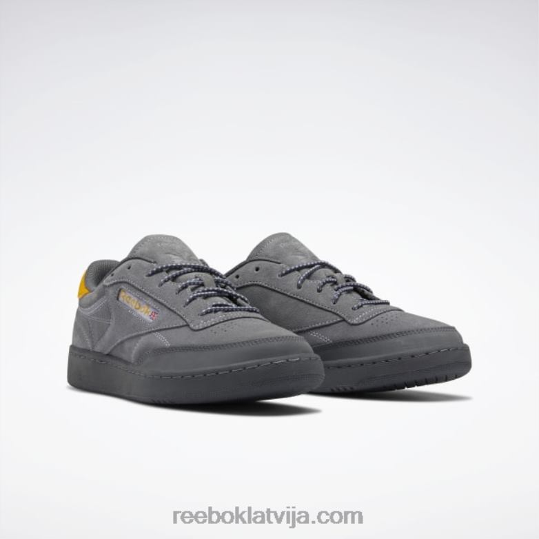 club c 85 apavi0T464384 Reebok tīri pelēks 6/tīri pelēks 7/ceriņu mirdzums