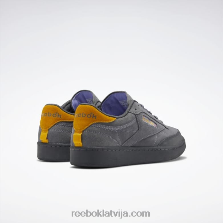 club c 85 apavi0T464384 Reebok tīri pelēks 6/tīri pelēks 7/ceriņu mirdzums