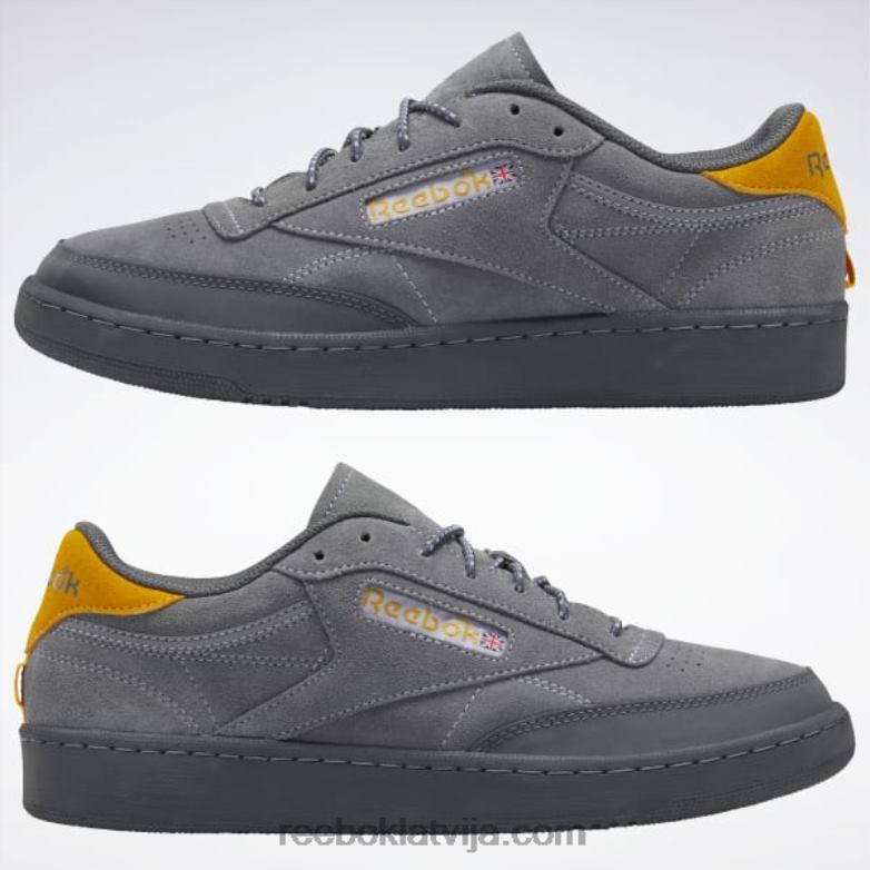 club c 85 apavi0T464384 Reebok tīri pelēks 6/tīri pelēks 7/ceriņu mirdzums