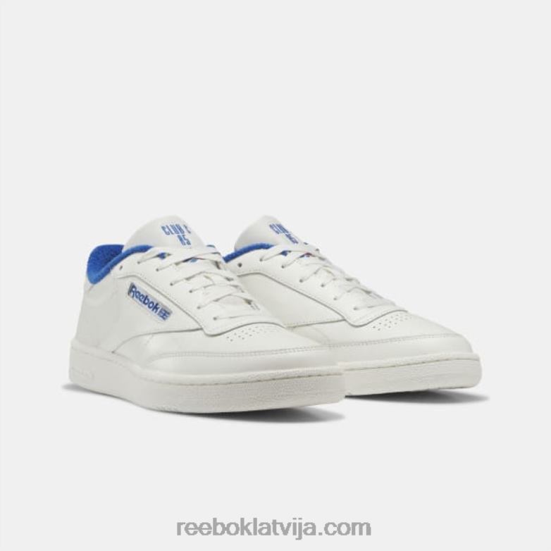 club c 85 apavi0T464798 Reebok krīts/vektors zils/vektorsarkans