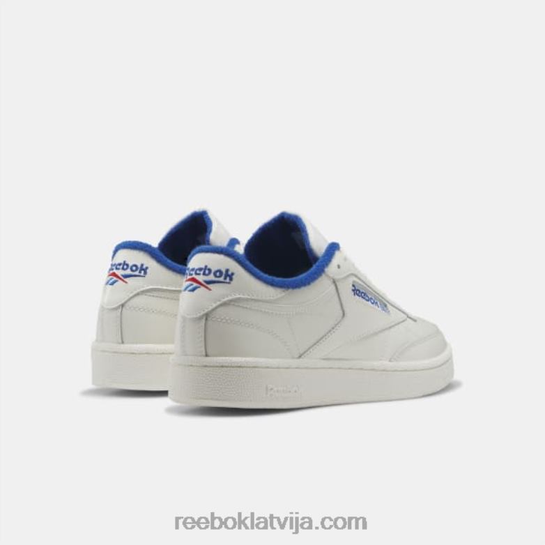 club c 85 apavi0T464798 Reebok krīts/vektors zils/vektorsarkans