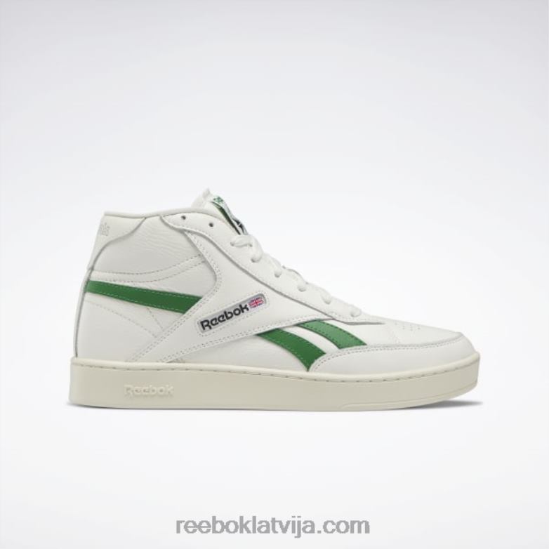 club c 85 forma hi shoes0T464269 Reebok krīts/alabastrs/glenzaļš