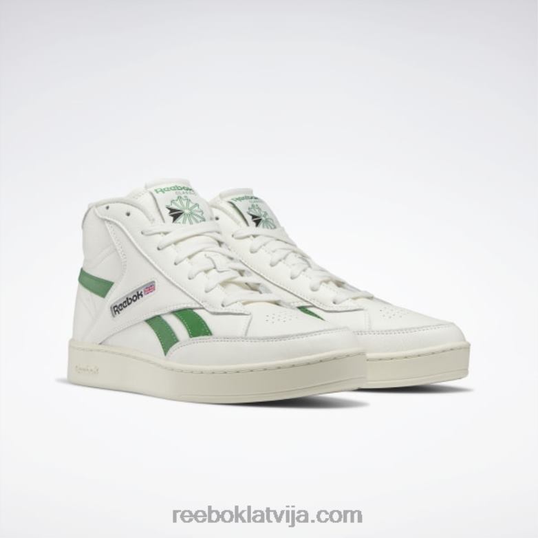 club c 85 forma hi shoes0T464269 Reebok krīts/alabastrs/glenzaļš