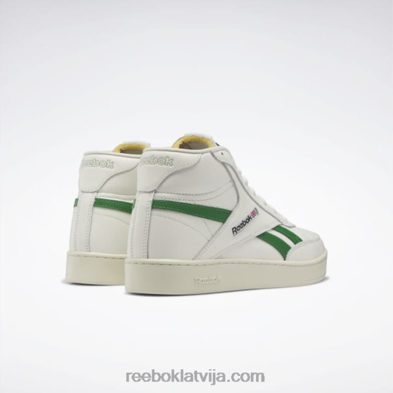 club c 85 forma hi shoes0T464269 Reebok krīts/alabastrs/glenzaļš