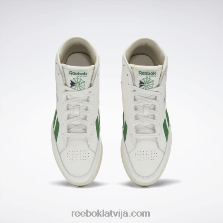 club c 85 forma hi shoes0T464269 Reebok krīts/alabastrs/glenzaļš