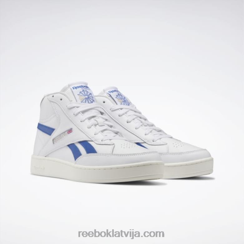 club c 85 forma hi shoes0T464378 Reebok ftwr balts/krīts/vektorzils