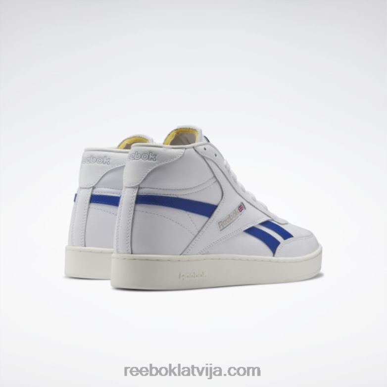 club c 85 forma hi shoes0T464378 Reebok ftwr balts/krīts/vektorzils