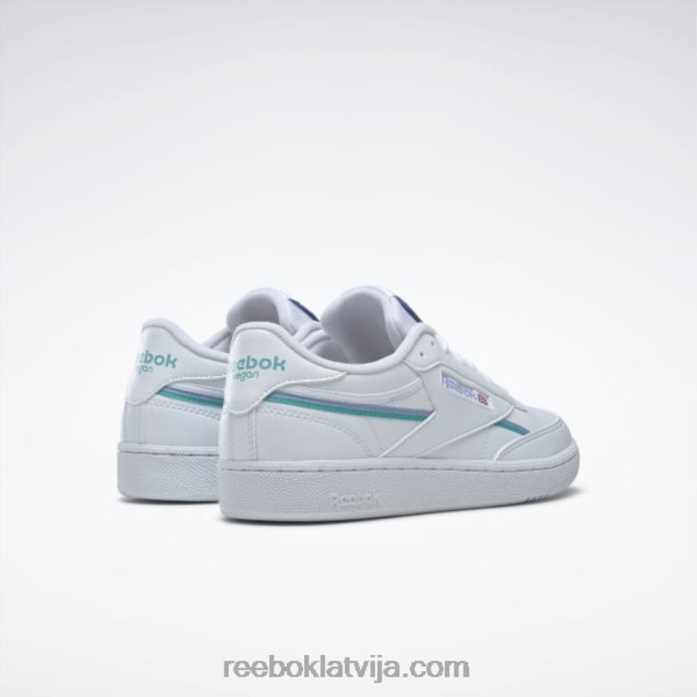 club c 85 vegānu sieviešu apavi0T464261 Reebok ftwr balts/ceriņi mirdzums/klasisks zilgans