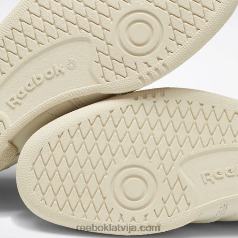 club c 85 vintage apavi0T46411 Reebok krīts/papīrbalts/glenzaļš