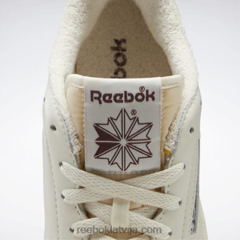 club c 85 vintage apavi0T46415 Reebok krīts / alabastrs / sarkanbrūns