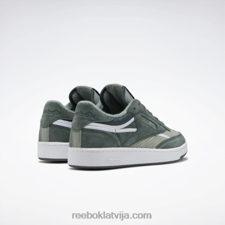 club c 85 vintage apavi0T464159 Reebok krīta zaļš/harmony green/ftwr white