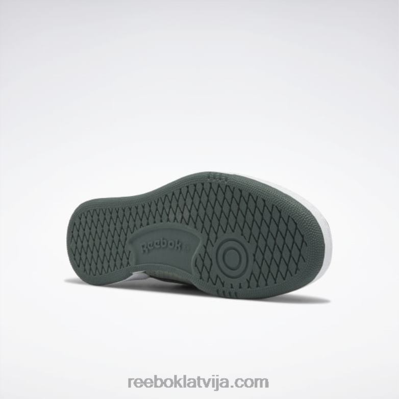club c 85 vintage apavi0T464159 Reebok krīta zaļš/harmony green/ftwr white