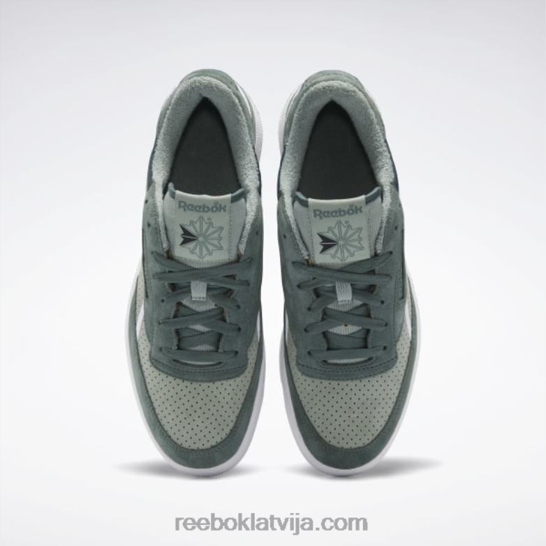 club c 85 vintage apavi0T464159 Reebok krīta zaļš/harmony green/ftwr white