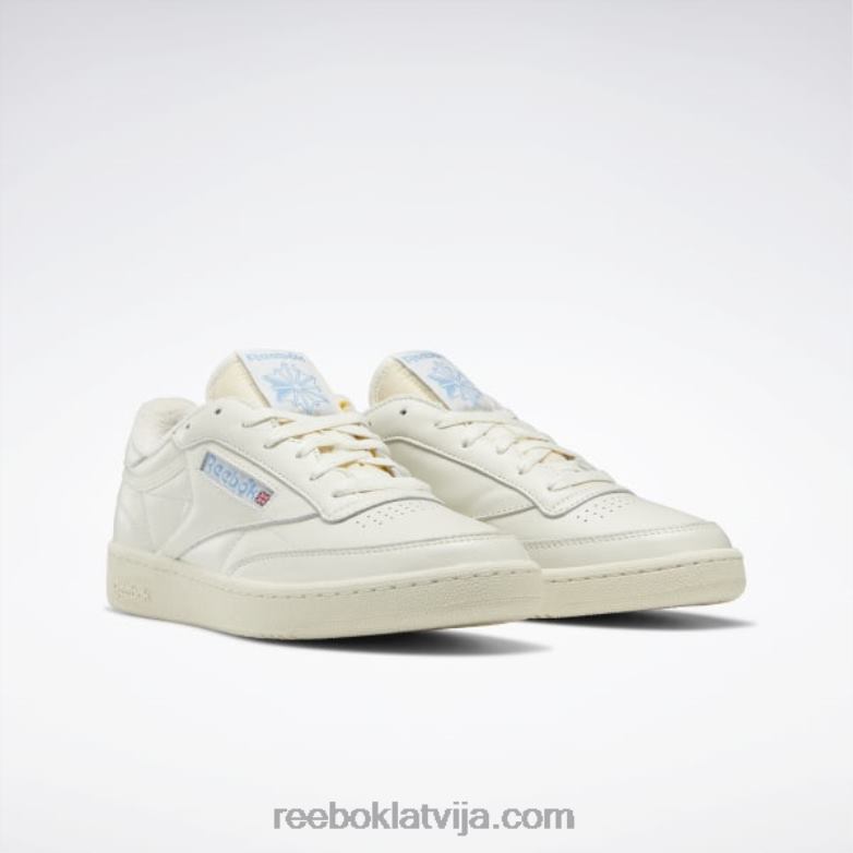 club c 85 vintage apavi0T46416 Reebok krīts/alabastrs/essential zils