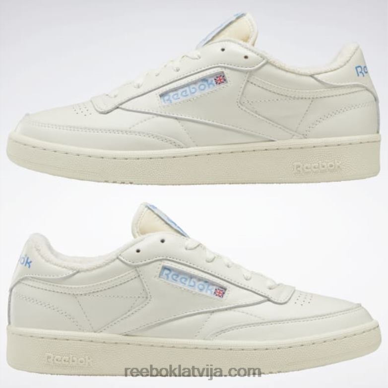 club c 85 vintage apavi0T46416 Reebok krīts/alabastrs/essential zils