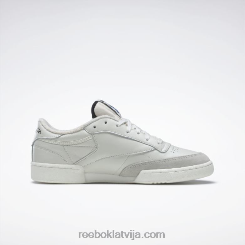 club c 85 vintage apavi0T464174 Reebok krīts/melns/vektorzils