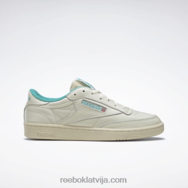 club c 85 vintage apavi0T46473 Reebok vintage krīts s23-r/papīrs balts/klasisks zilgans