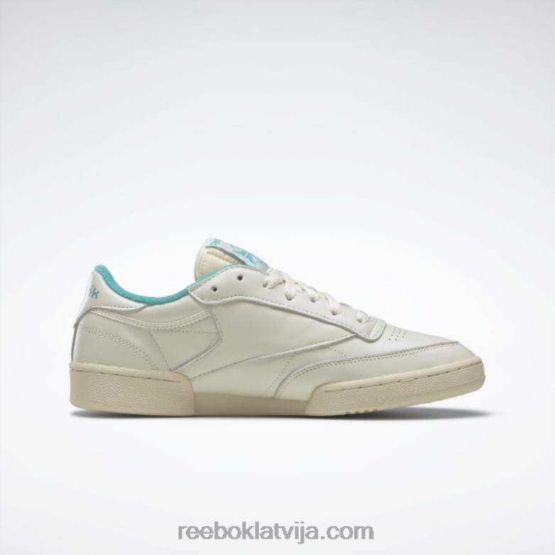 club c 85 vintage apavi0T46473 Reebok vintage krīts s23-r/papīrs balts/klasisks zilgans