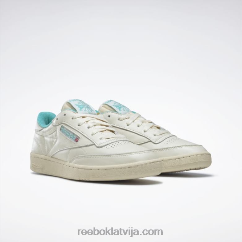 club c 85 vintage apavi0T46473 Reebok vintage krīts s23-r/papīrs balts/klasisks zilgans