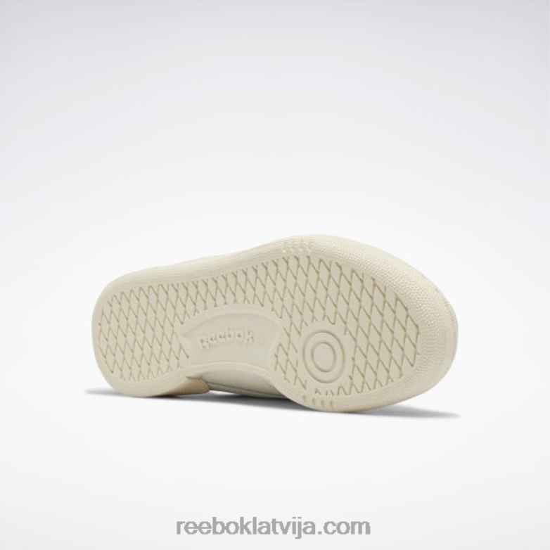 club c 85 vintage sieviešu apavi0T4642 Reebok krīts/alabastrs/glenzaļš