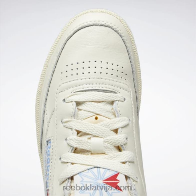 club c 85 vintage sieviešu apavi0T4648 Reebok krīts/alabastrs/debeszils