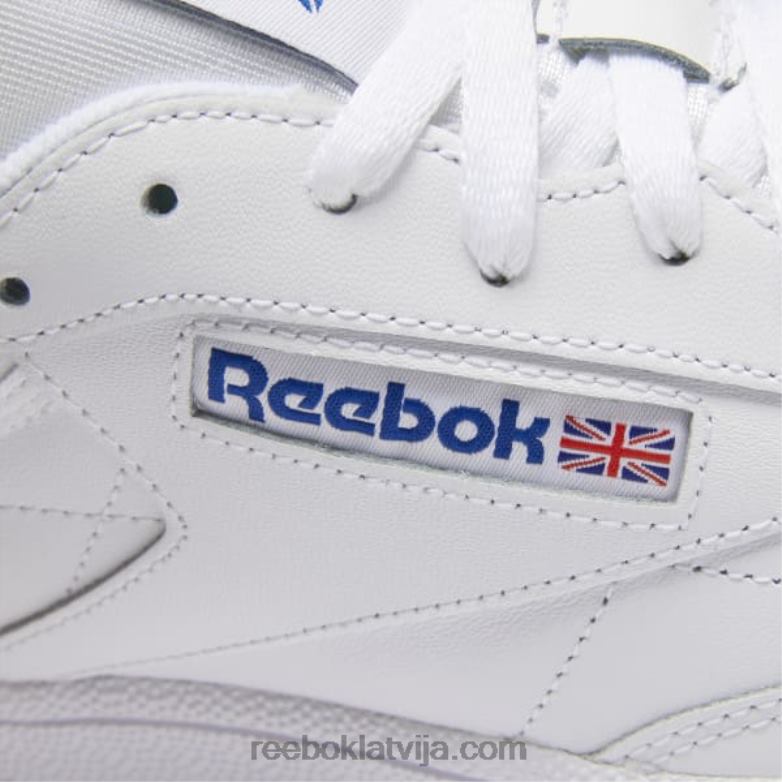 club c 85 vīriešu apavi0T4641025 Reebok balts/royal/gumija
