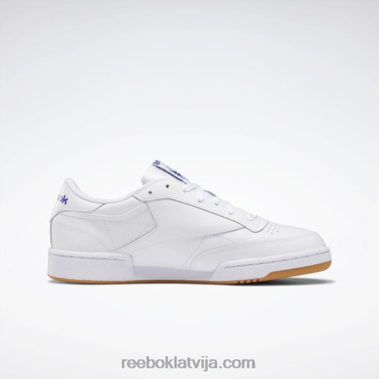 club c 85 vīriešu apavi0T4641025 Reebok balts/royal/gumija