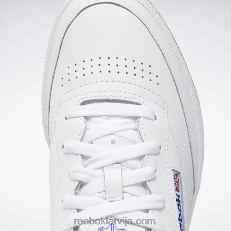 club c 85 vīriešu apavi0T4641025 Reebok balts/royal/gumija