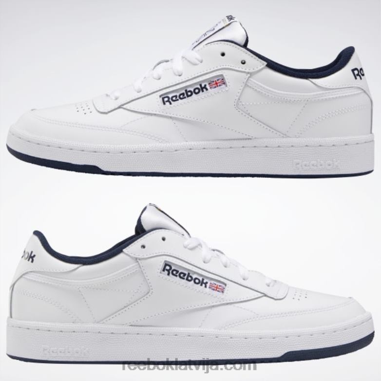 club c 85 vīriešu apavi0T4641033 Reebok balts/navy