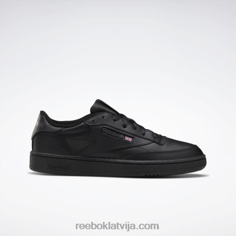 club c 85 vīriešu apavi0T4641048 Reebok melns/ogles