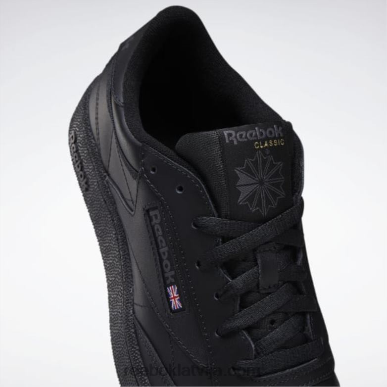 club c 85 vīriešu apavi0T4641048 Reebok melns/ogles