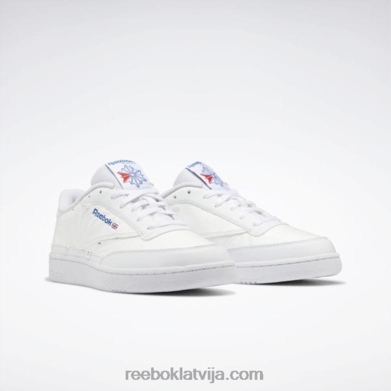 club c 85 x u apavi0T464452 Reebok ftwr balts/vektorzils