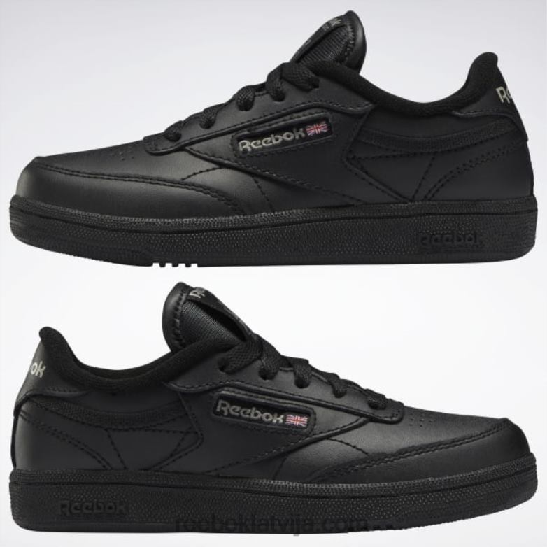 club c apavi - pirmsskolas bērni 0T4641429 Reebok melns/ogles